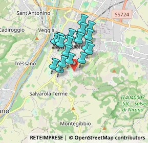 Mappa Via Zandonai, 41049 Sassuolo MO, Italia (1.258)