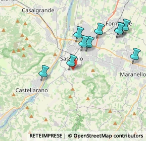 Mappa Via Zandonai, 41049 Sassuolo MO, Italia (4.51273)