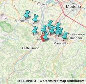 Mappa Via Zandonai, 41049 Sassuolo MO, Italia (5.54077)