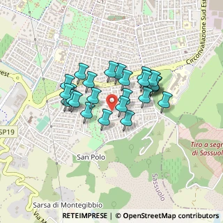 Mappa Via Zandonai, 41049 Sassuolo MO, Italia (0.34)