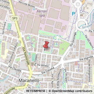 Mappa Via Flavio Gioia, 2, 41053 Maranello, Modena (Emilia Romagna)