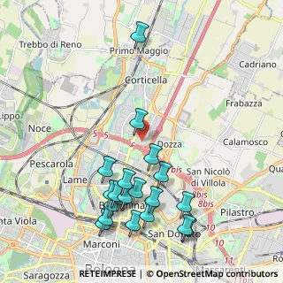 Mappa Via Lugo, 40128 Bologna BO, Italia (2.3275)