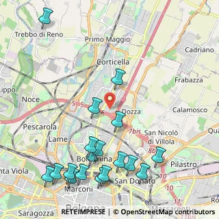 Mappa Via Lugo, 40128 Bologna BO, Italia (2.74222)
