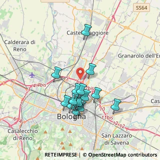 Mappa Via Lugo, 40128 Bologna BO, Italia (3.29867)