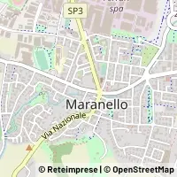 Kaart Maranello