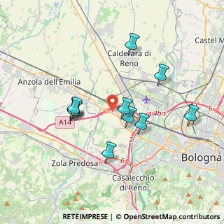 Mappa Via Alberelli, 40132 Bologna BO, Italia (3.37909)