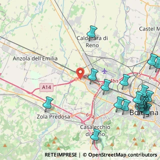 Mappa Via Alberelli, 40132 Bologna BO, Italia (6.329)