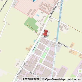 Mappa Via Amorini, 16, 40054 Budrio, Bologna (Emilia Romagna)
