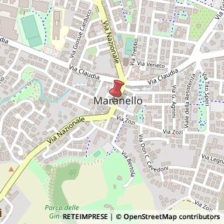Mappa Via Nazionale, 84, 41053 Maranello, Modena (Emilia Romagna)