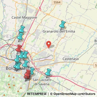 Mappa Via Leonida Bertolazzi, 40127 Bologna BO, Italia (6.05867)