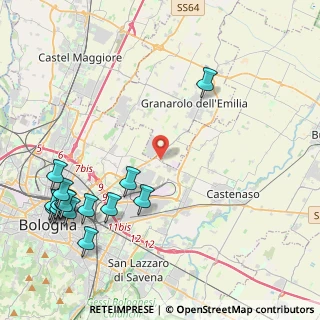 Mappa Via Leonida Bertolazzi, 40127 Bologna BO, Italia (5.70867)