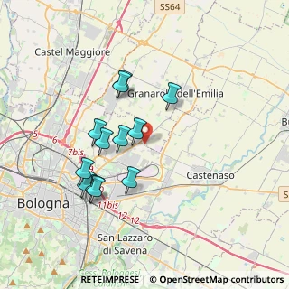Mappa Via Leonida Bertolazzi, 40127 Bologna BO, Italia (3.32417)