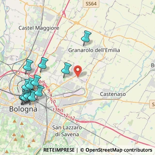 Mappa Via Leonida Bertolazzi, 40127 Bologna BO, Italia (5.48692)
