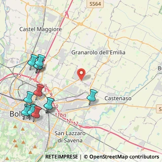 Mappa Via Leonida Bertolazzi, 40127 Bologna BO, Italia (5.52667)
