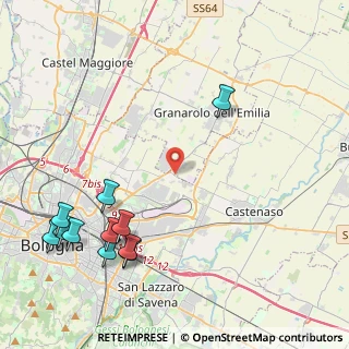 Mappa Via Leonida Bertolazzi, 40127 Bologna BO, Italia (5.60818)