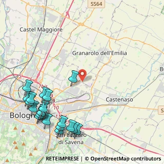 Mappa Via Leonida Bertolazzi, 40127 Bologna BO, Italia (5.844)