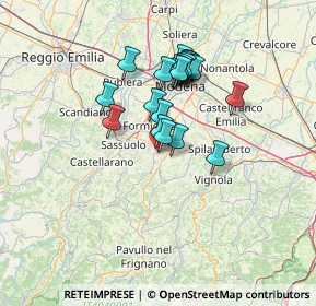 Mappa Via Giuseppe Mazzini, 41053 Maranello MO, Italia (10.959)
