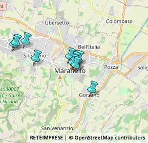Mappa Via Giuseppe Mazzini, 41053 Maranello MO, Italia (1.37455)