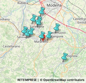 Mappa , 41053 Maranello MO, Italia (6.00727)