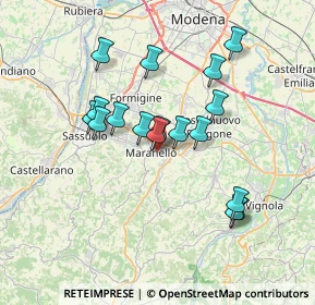 Mappa , 41053 Maranello MO, Italia (6.38294)