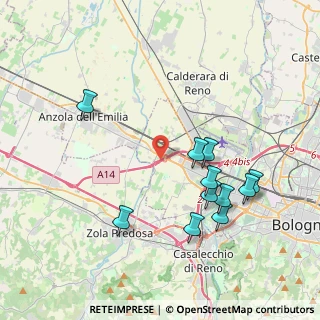 Mappa A14 - Autostrada Adriatica, 40132 Bologna BO, Italia (4.13091)