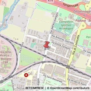 Mappa Via dell'Arcoveggio, 56, 40129 Bentivoglio, Bologna (Emilia Romagna)