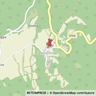 Mappa Strada Sambuceto, 198, 43053 Compiano, Parma (Emilia Romagna)