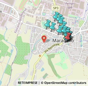 Mappa Via Giuseppe Graziosi, 41053 Maranello MO, Italia (0.4685)