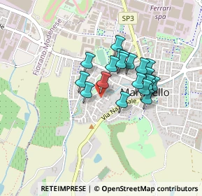 Mappa Via Giuseppe Graziosi, 41053 Maranello MO, Italia (0.3275)
