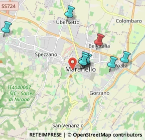 Mappa Via Giuseppe Graziosi, 41053 Maranello MO, Italia (2.20769)