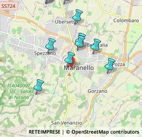 Mappa Via Giuseppe Graziosi, 41053 Maranello MO, Italia (2.14091)