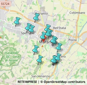 Mappa Via Giuseppe Graziosi, 41053 Maranello MO, Italia (1.50235)