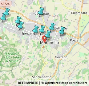 Mappa Via Giuseppe Graziosi, 41053 Maranello MO, Italia (2.02364)