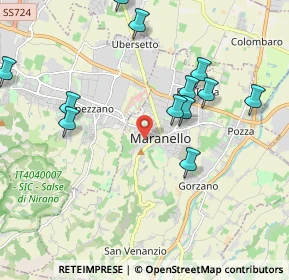 Mappa Via Giuseppe Graziosi, 41053 Maranello MO, Italia (2.19167)