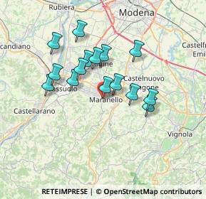 Mappa Via Giuseppe Graziosi, 41053 Maranello MO, Italia (5.938)