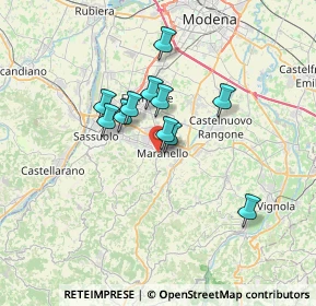 Mappa Via Giuseppe Graziosi, 41053 Maranello MO, Italia (5.19)