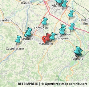 Mappa Via Giuseppe Graziosi, 41053 Maranello MO, Italia (8.914)