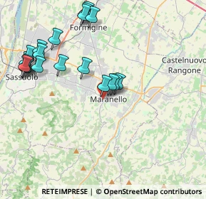 Mappa Via Giuseppe Graziosi, 41053 Maranello MO, Italia (4.6185)