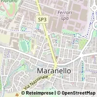 Kaart Maranello