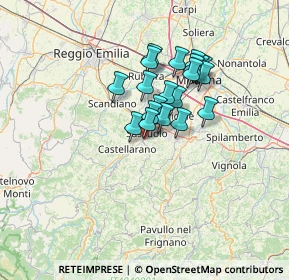 Mappa Via L. Ariosto, 41049 Sassuolo MO, Italia (10.0805)