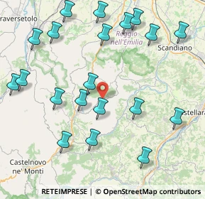 Mappa SP 63, 42030 Vezzano sul Crostolo RE, Italia (9.8915)