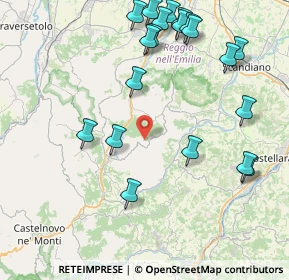 Mappa SP 63, 42030 Vezzano sul Crostolo RE, Italia (9.8785)