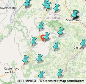 Mappa SP 63, 42030 Vezzano sul Crostolo RE, Italia (10.661)