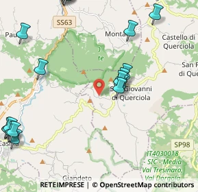 Mappa SP 63, 42030 Vezzano sul Crostolo RE, Italia (3.0115)