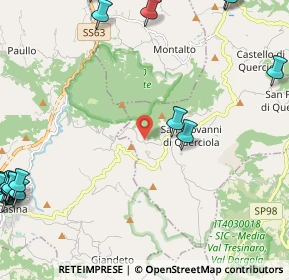 Mappa SP 63, 42030 Vezzano sul Crostolo RE, Italia (3.7345)