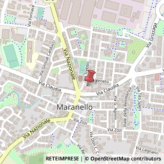 Mappa Via Claudia, 88, 41053 Maranello, Modena (Emilia Romagna)