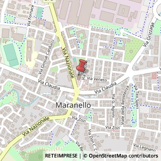 Mappa Via Abetone Inferiore, 37, 41053 Maranello, Modena (Emilia Romagna)