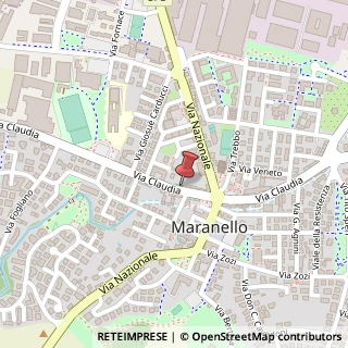 Mappa Via Claudia, 152, 41053 Maranello, Modena (Emilia Romagna)