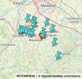 Mappa Via Giuseppe Verdi, 41053 Maranello MO, Italia (5.77875)