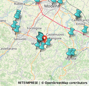 Mappa Via Giuseppe Verdi, 41053 Maranello MO, Italia (8.9955)